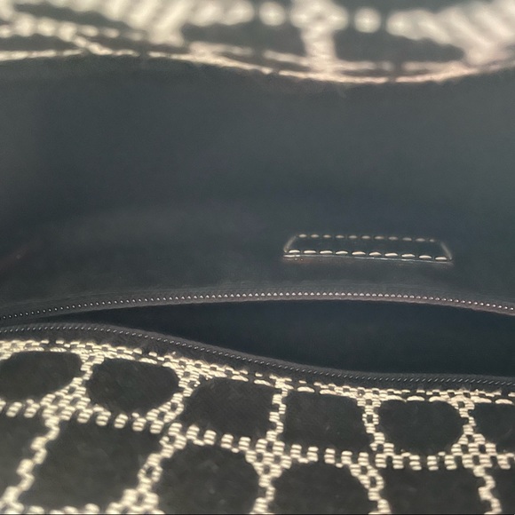 Barely worn authentic Kate Spade fabric purse with vintage patterned design. - Picture 3 of 6